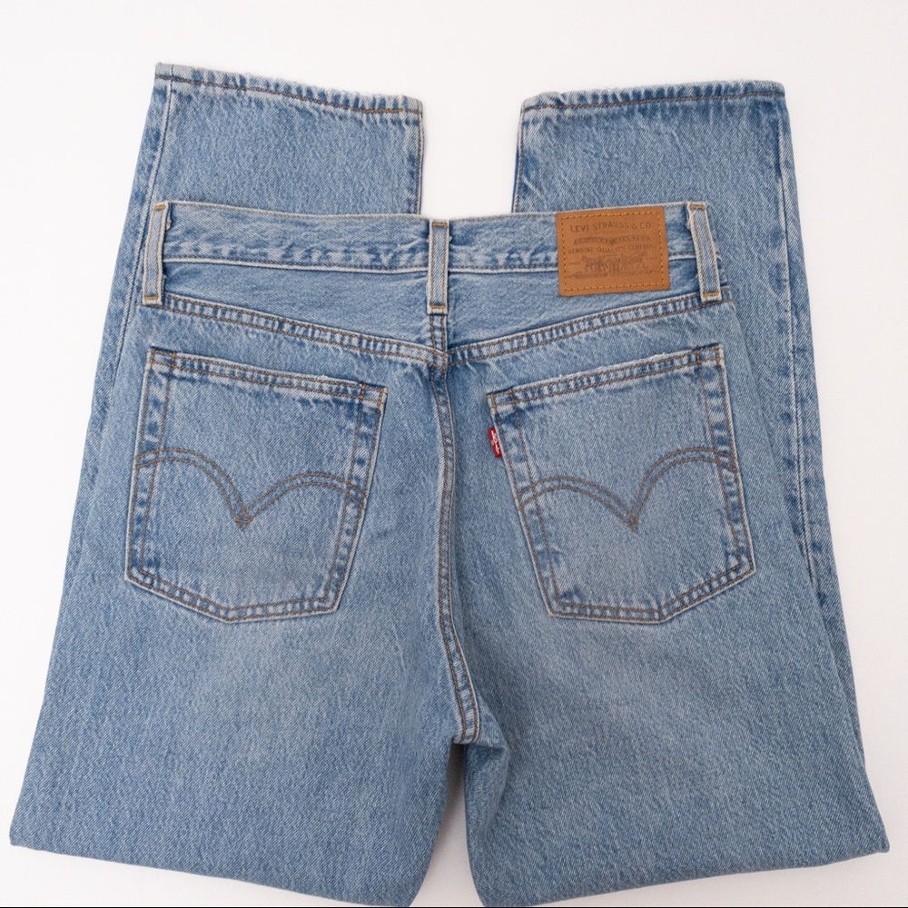LEVI’S Wedgie Straight Jeans Authentically Yours - Picture 11 of 13